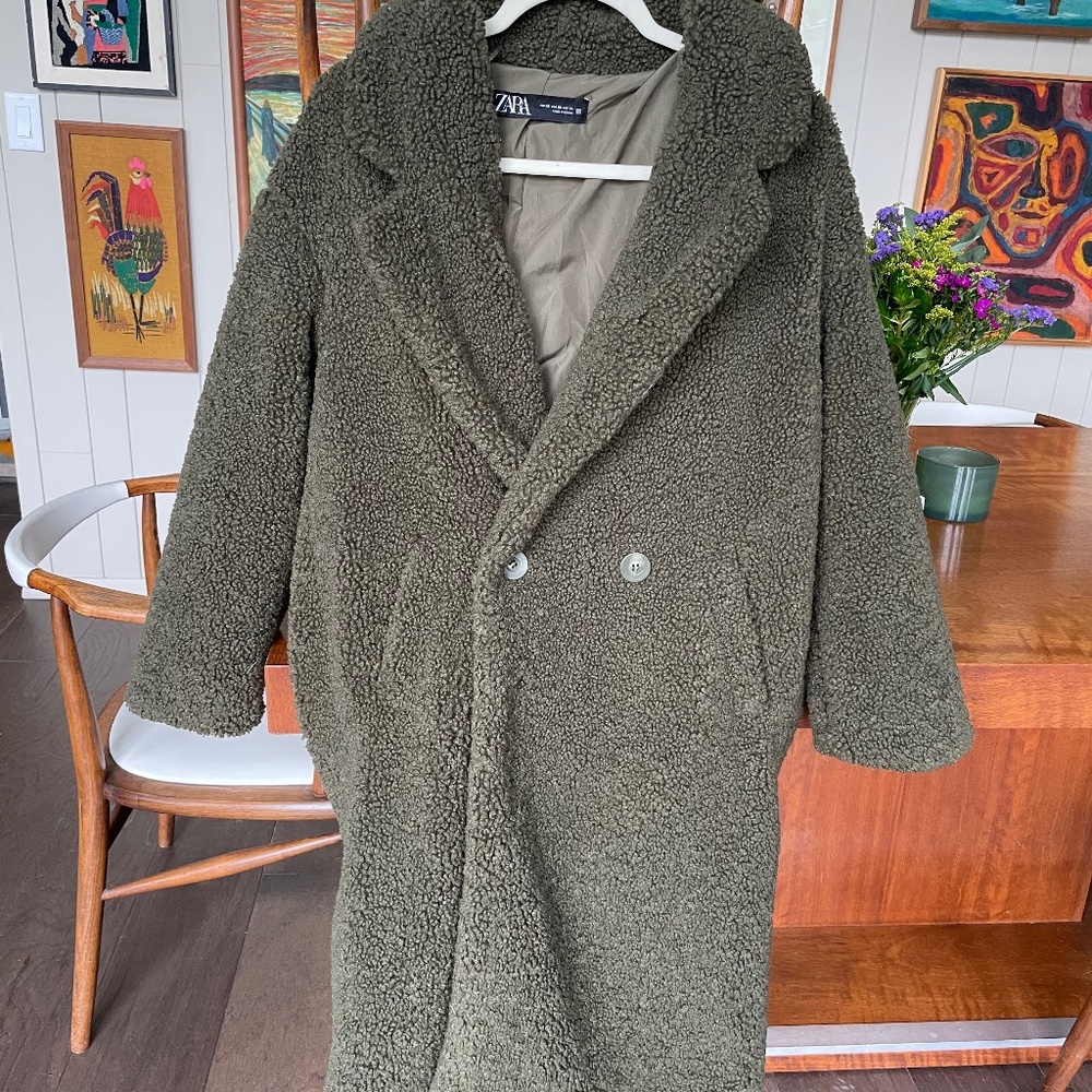 Zara Sherpa Coat